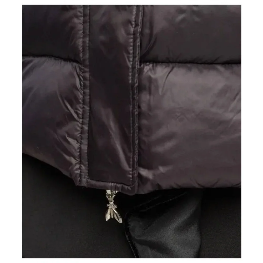 Patrizia Pepe- Premium Insulated Jacket-Italian Designer-Black-NWT Sz:38 Ret$407 - Picture 7 of 8